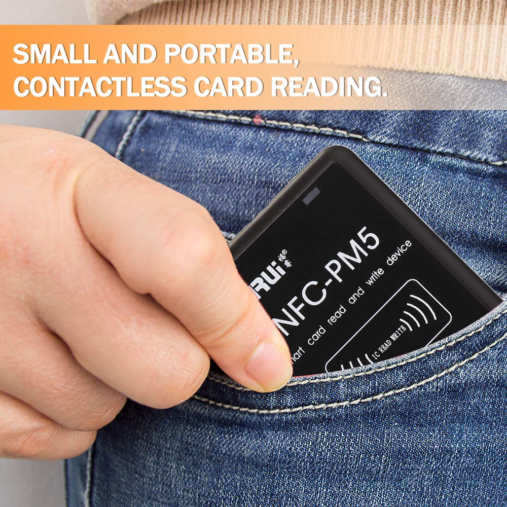 Irfora NFC RFI-D Kopierer IC ID Reader Writer Duplikator mit vollständiger Dekodierungsfunktion Intelligentes Karten-Lese- und Schreibgerät