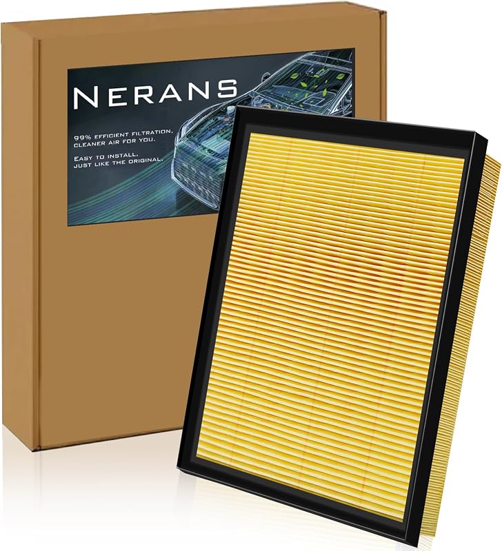 Filtro de ar do motor Nerans CA10741 para Prius, Prius V, Prius Plug-In, RAV4 Hybrid, NX300h e CT200h – 1 unidade