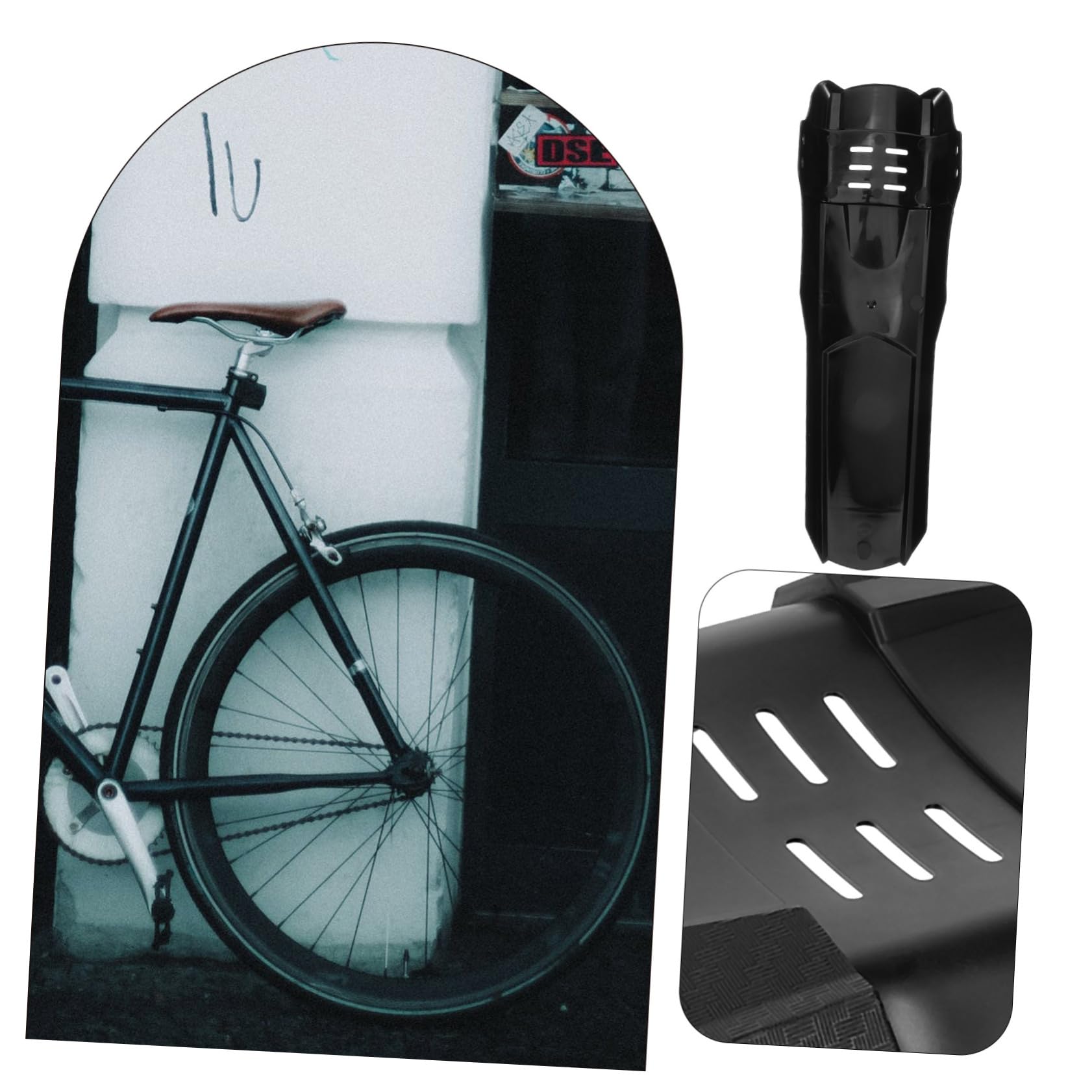 Gatuida Vélo Durable pour Vélo de Route Protection Installation Facile
