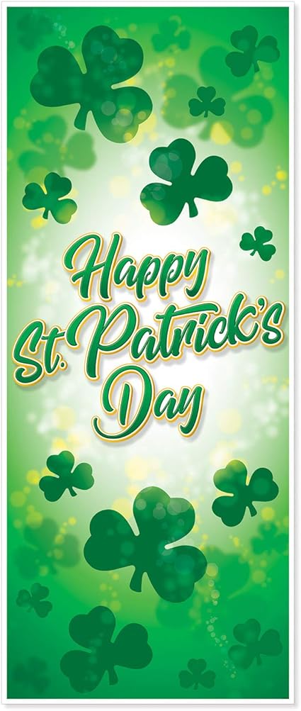 Pictures Happy St Patrick S Day Amazon.com: Happy St. Patrick's Day Door Cover- 1 Pc. : Home & Kitchen