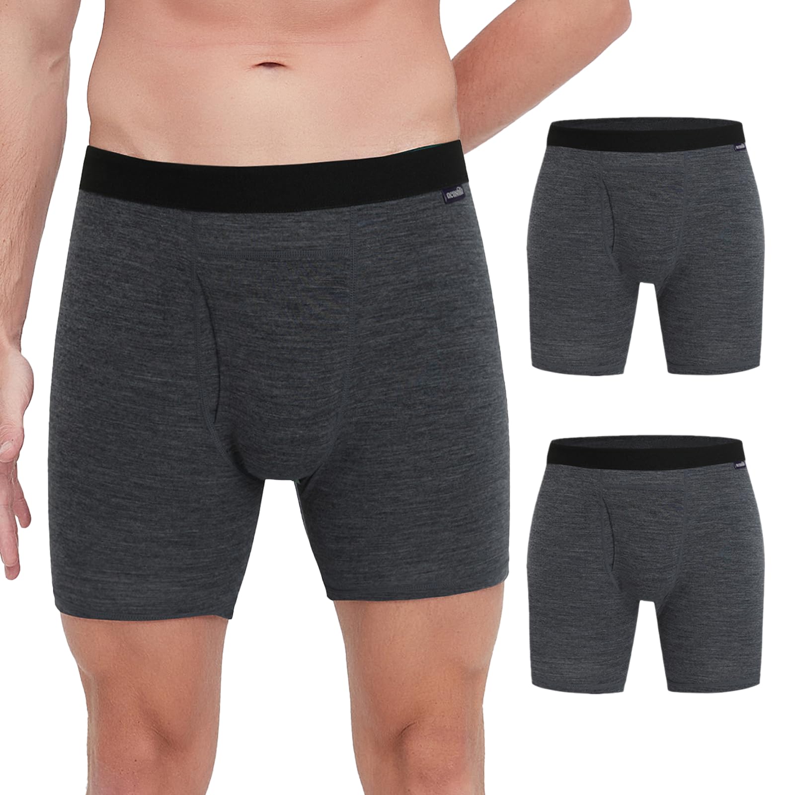 ACUSHLA Merino Wool Boxer Brief