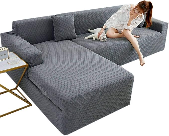 Amazon.de ZHFEL Sofabezug LForm Stretch,Universal Couch Bezug mit