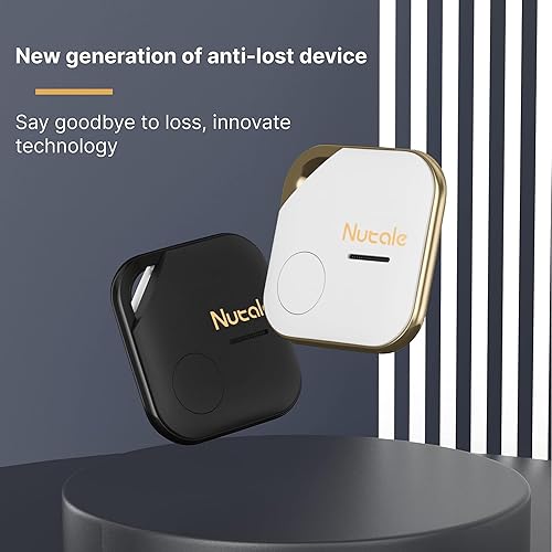 Miniatura 3 de Key Finder, Bluetooth Tracker Item Locator with Key Chain for Keys Pet Wallets or Backpacks and Tablets, Batteries Include (White, 1 Pack)