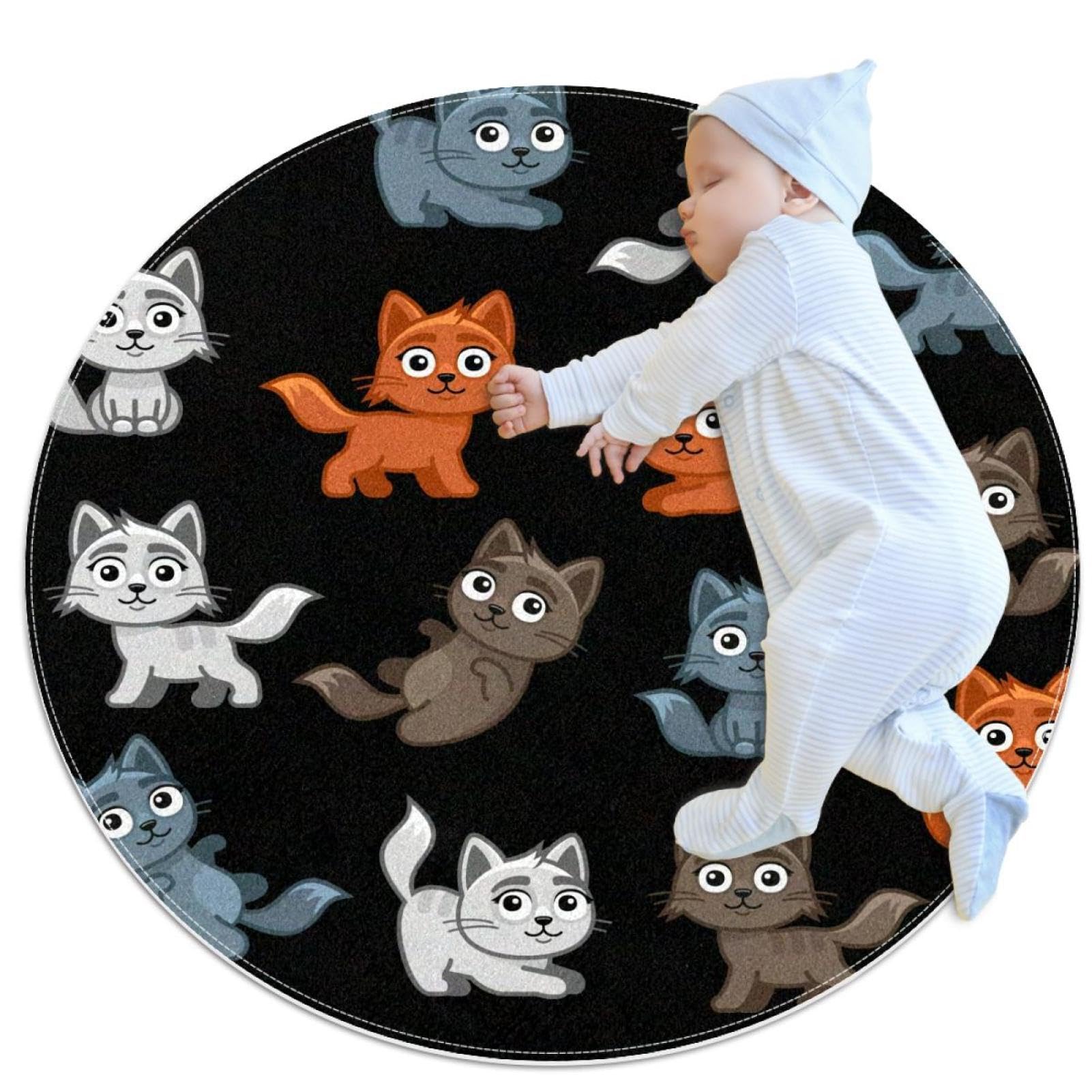 Tapis de bain chat et camomille pour créer un coin douillet dans la chambre