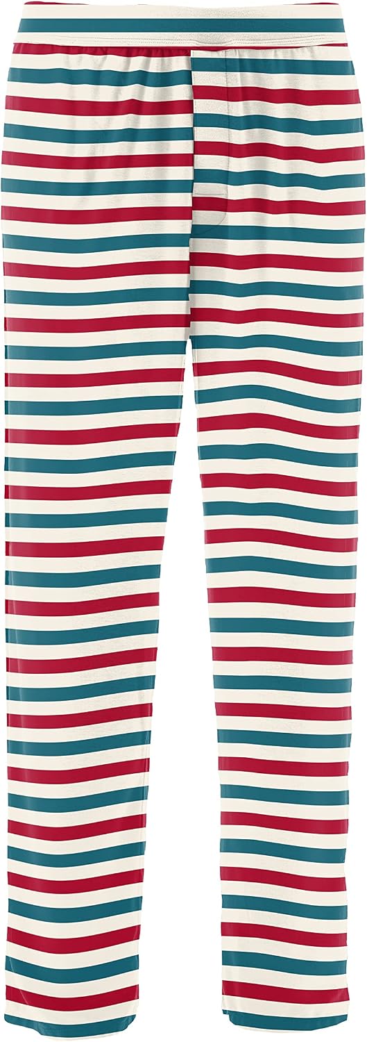 KICKEE Men's Pajama Pants, Ultra Soft Bamboo Pajamas for Men, Men's Sleepwear and Loungewear