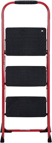 Miniatura 49 de Cosco 11408PBL1E Taburete plegable de tres escalones grandes con empuñadura de goma, platino y OXO Good Grips - Ensaladera grande