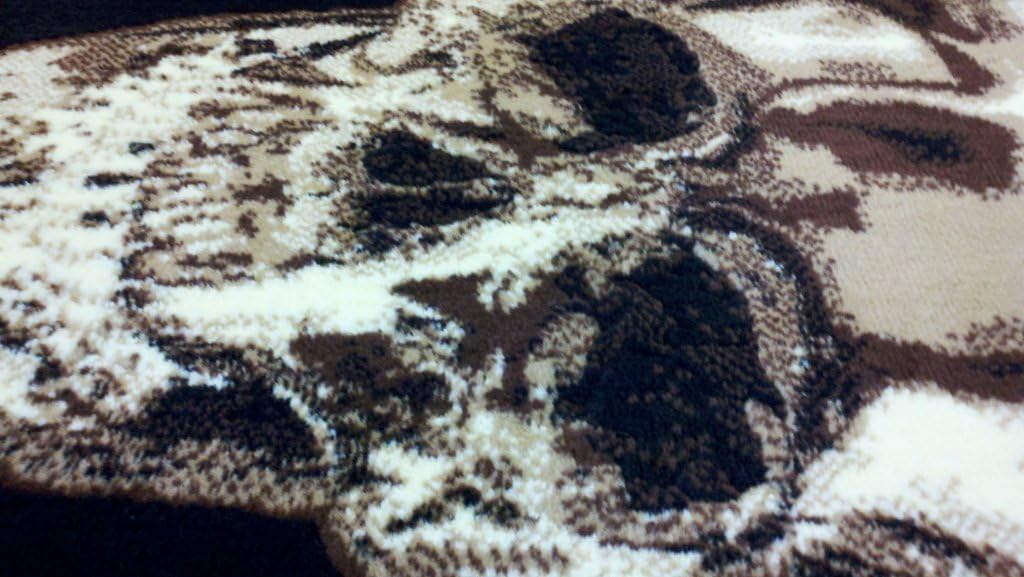 Americana Skull Design Door Mat Rug 2 Ft. X 3 Ft. design #134