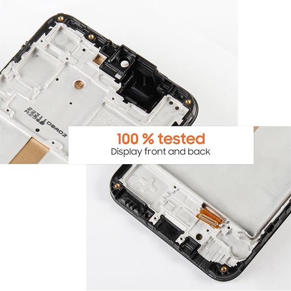 lncell Screen for Samsung Galaxy A25 5G Screen Replacement for Galaxy A25 LCD Screen SM-A256B,SM-A256E,SM-A256U Touch Display Digitizer Assembly Repair Parts with Frame(Black No Fingerprint Function)