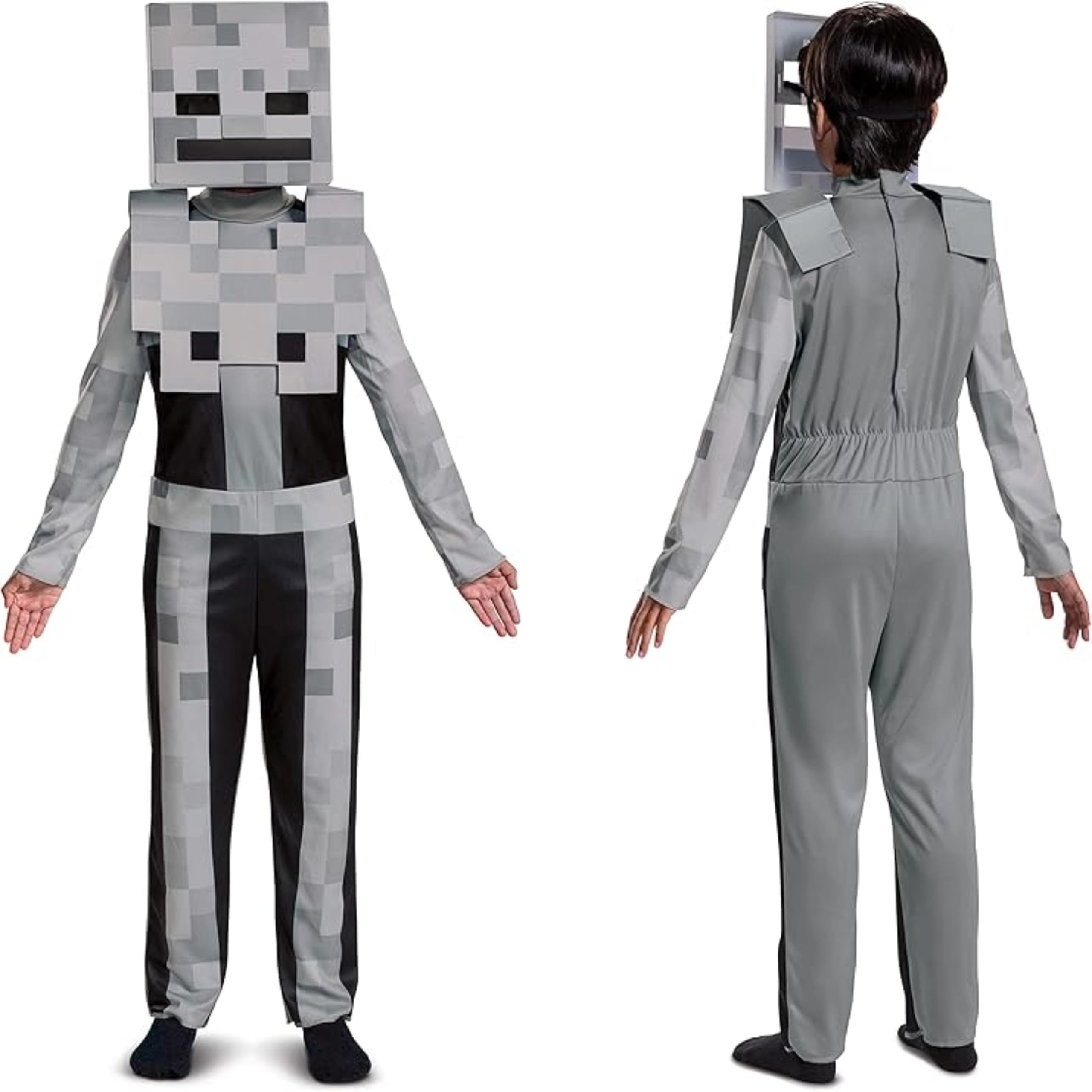Disguise Disfraz Esqueleto Niño Minecraft Clásico para Halloween y Carnaval
