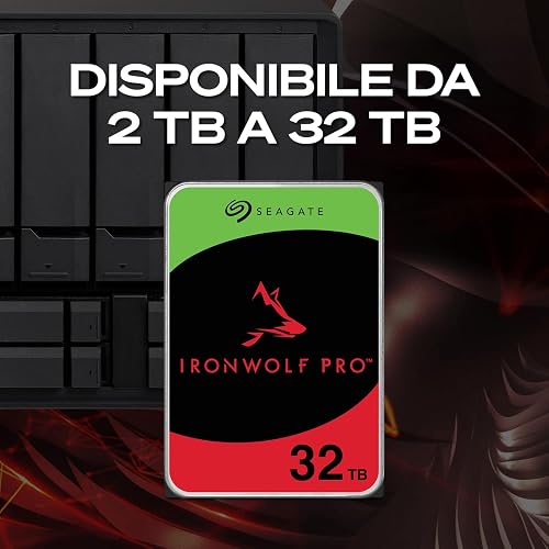 Seagate 20TB IronWolf Pro Internal NAS Hard Drive | SATA (ST20000NTZ01) - 8