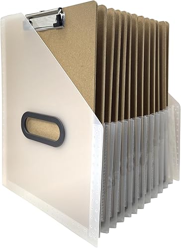 Soporte para portapapeles Soporte de portapapeles extensible de acordeón, soporte de almacenamiento vertical para tablero blanco pequeñoorganizador