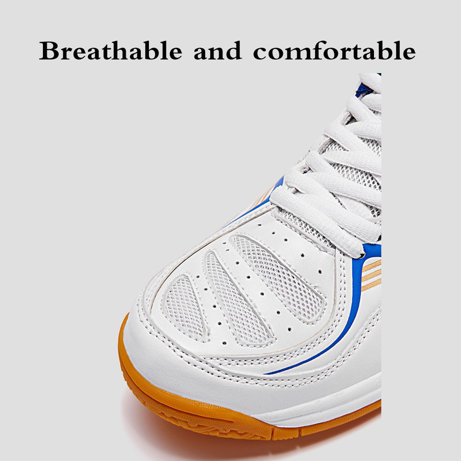Zapatos De BáDminton para Hombre Y Mujer,Zapatos De Voleibol Fitness,Zapatos De Tenis De Mesa,Agarre Fuerte,Antideslizante,Respirable,Adecuado para Hombres,Mujeres Y Adolescentes