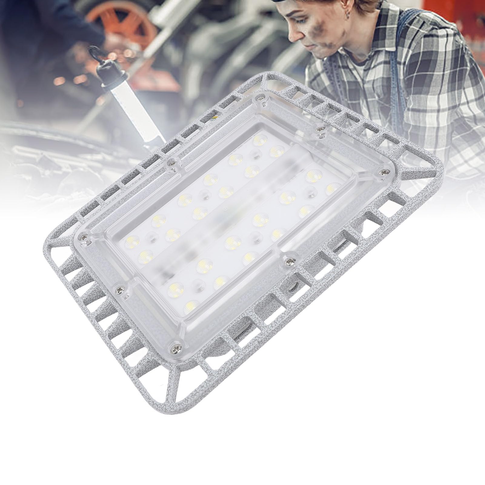 Paquete 2 Focos Led 55w Exteriores, 5500lm, 5000k, Impermeab | Meses sin interés