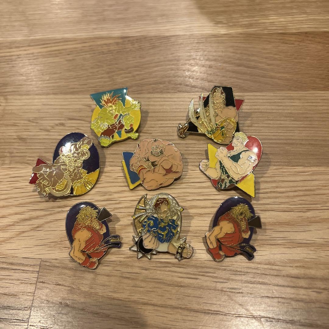 ストリートファイターピンバッジセット