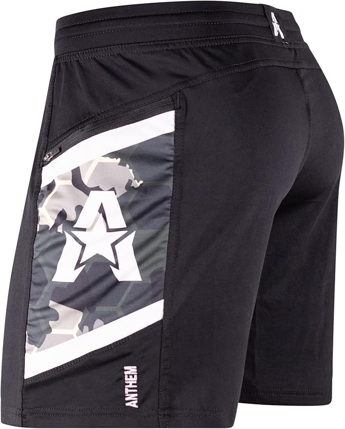 Anthem Athletics Hyperflex Workout Shorts Men 7 Inch Inseam Zipper Pocket  Training, Athletic, Running, Lifting, Gym Shorts