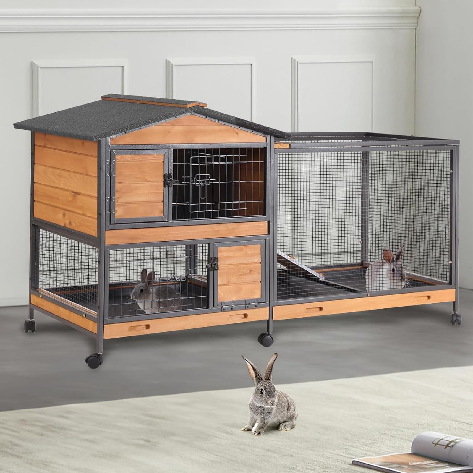 Rabbit Playpen - Small Animal Cage -9