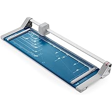 Dahle 552 Professional Rotary Trimmer, 20" Cut Length, 20 Sheet Capacity, Self-Sharpening, Dual Guide Bar, Automatic Clamp, German Engineered Paper Cutter