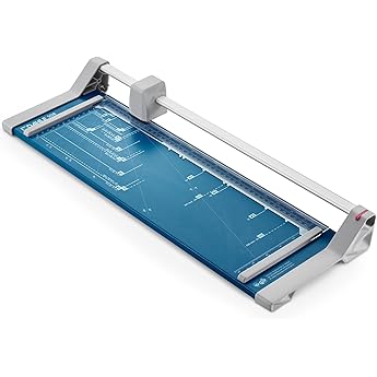 Dahle 552 Professional Rotary Trimmer, 20" Cut Length, 20 Sheet Capacity, Self-Sharpening, Dual Guide Bar, Automatic Clamp, German Engineered Paper Cutter