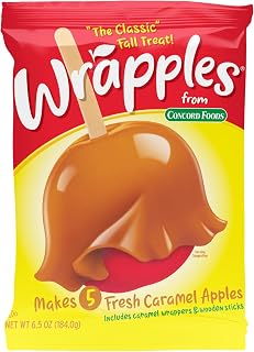 Concord Foods Caramel Apple Wrap, 6.5 oz (Pack of 1)