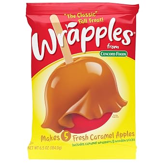 Concord Foods Caramel Apple Wrap, 6.5 oz (Pack of 1)