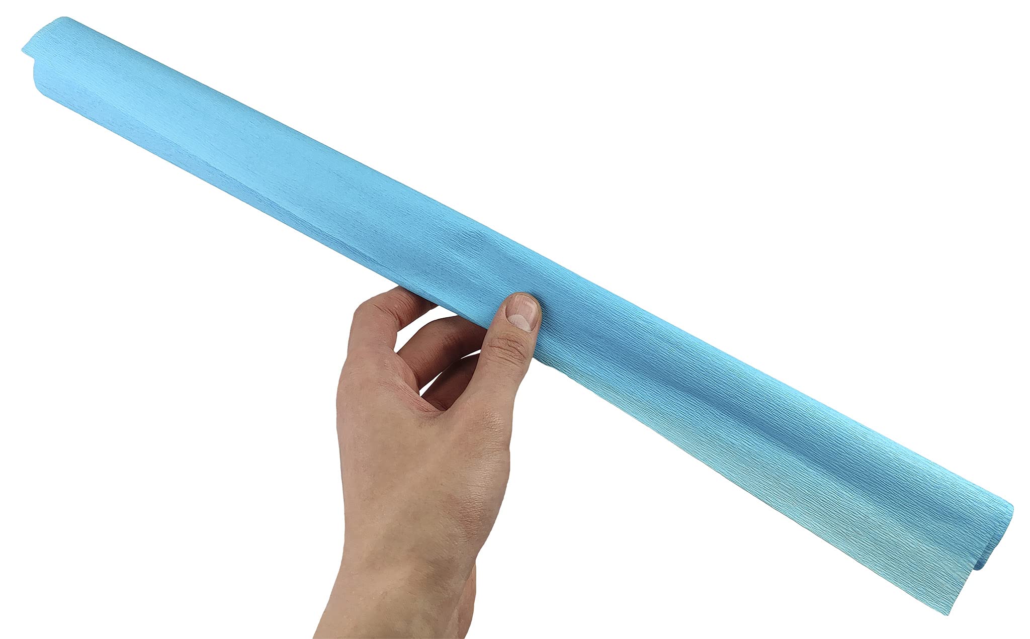 Papier crépon couleurs assorties 200 x 50 Netuno 10 rouleaux pour bricolage décoration