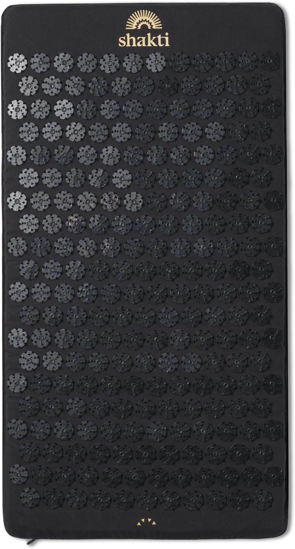 Acupressure Mat for Relaxation, Massage Muscles, Aid Sleep & Unlock Inner Tension, Similar to Acupuncture, No Needles Required (Premium, Level 3, Shakti Black)