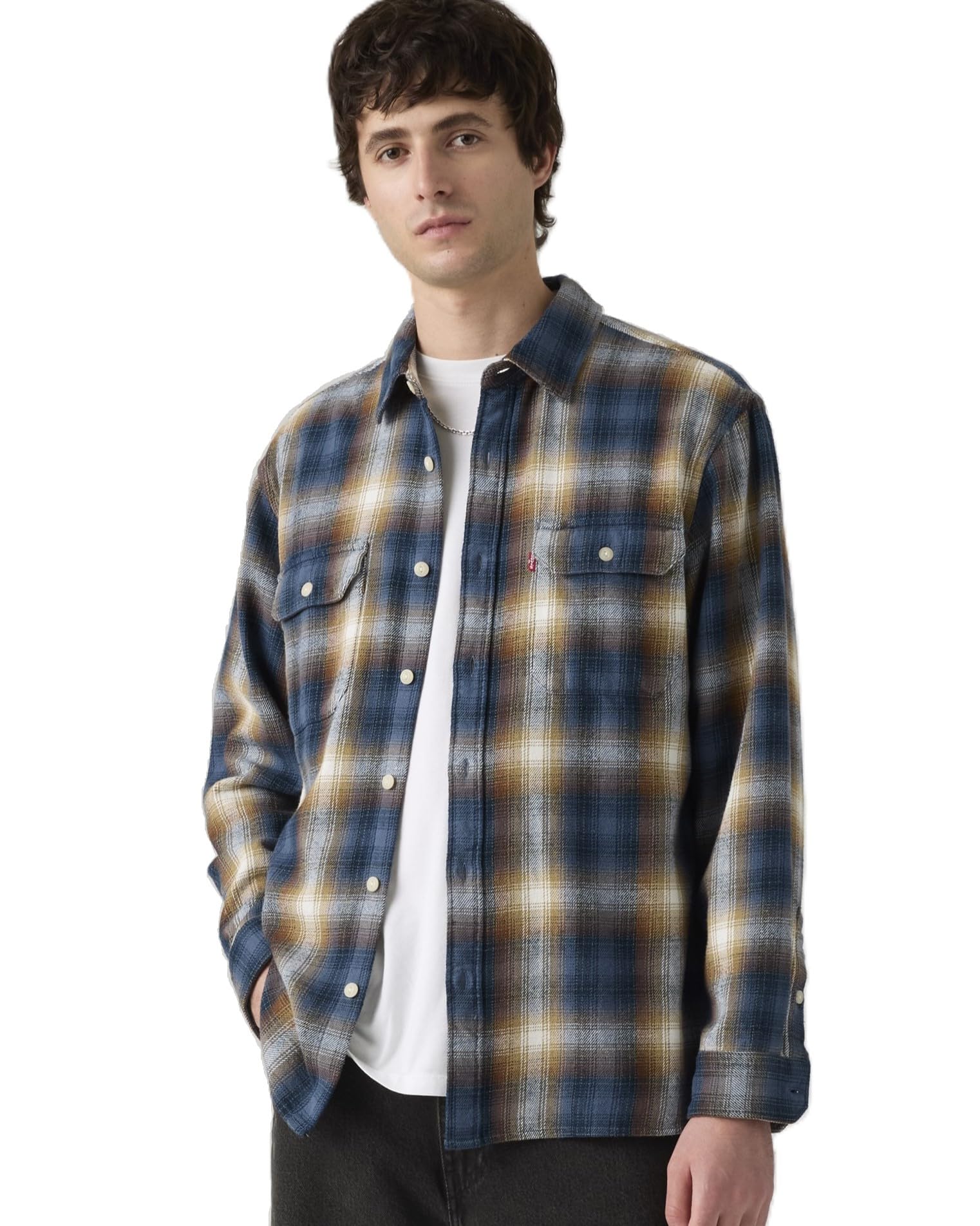 Levi's(リーバイス) シャツJACKSON WORKER チェックワーカーシャツ 長袖メンズ