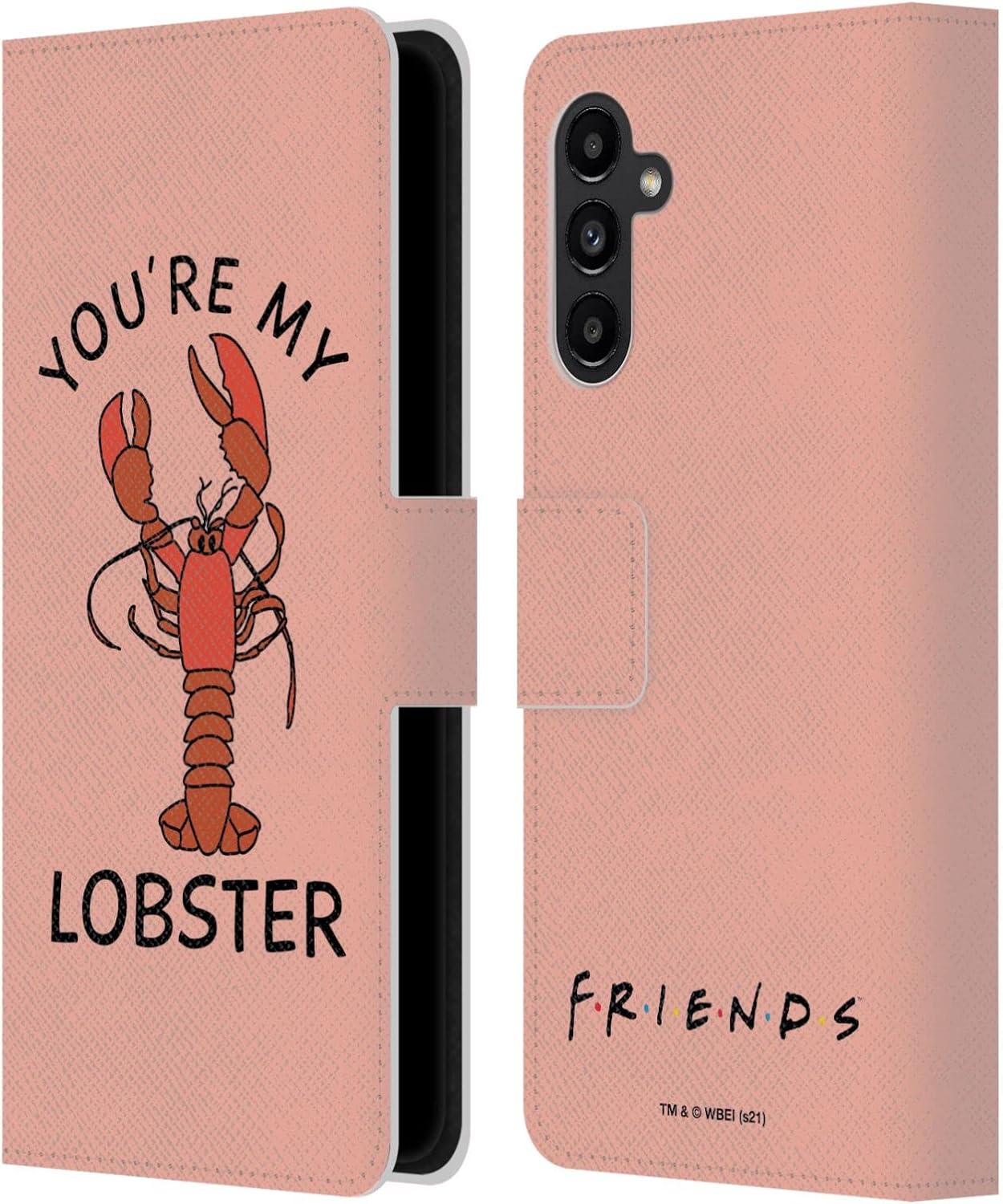 Head Case Designs Officially Licensed Friends TV Show Couch Iconic Leather Wallet Case Compatible with Samsung Galaxy A13 5G (2021)