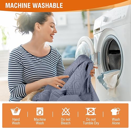 Miniatura 79 de VANSOFY Fundas 100% impermeables para sillas reclinables, antideslizantes, para sillas reclinables, protector de muebles, funda lavable con Negro