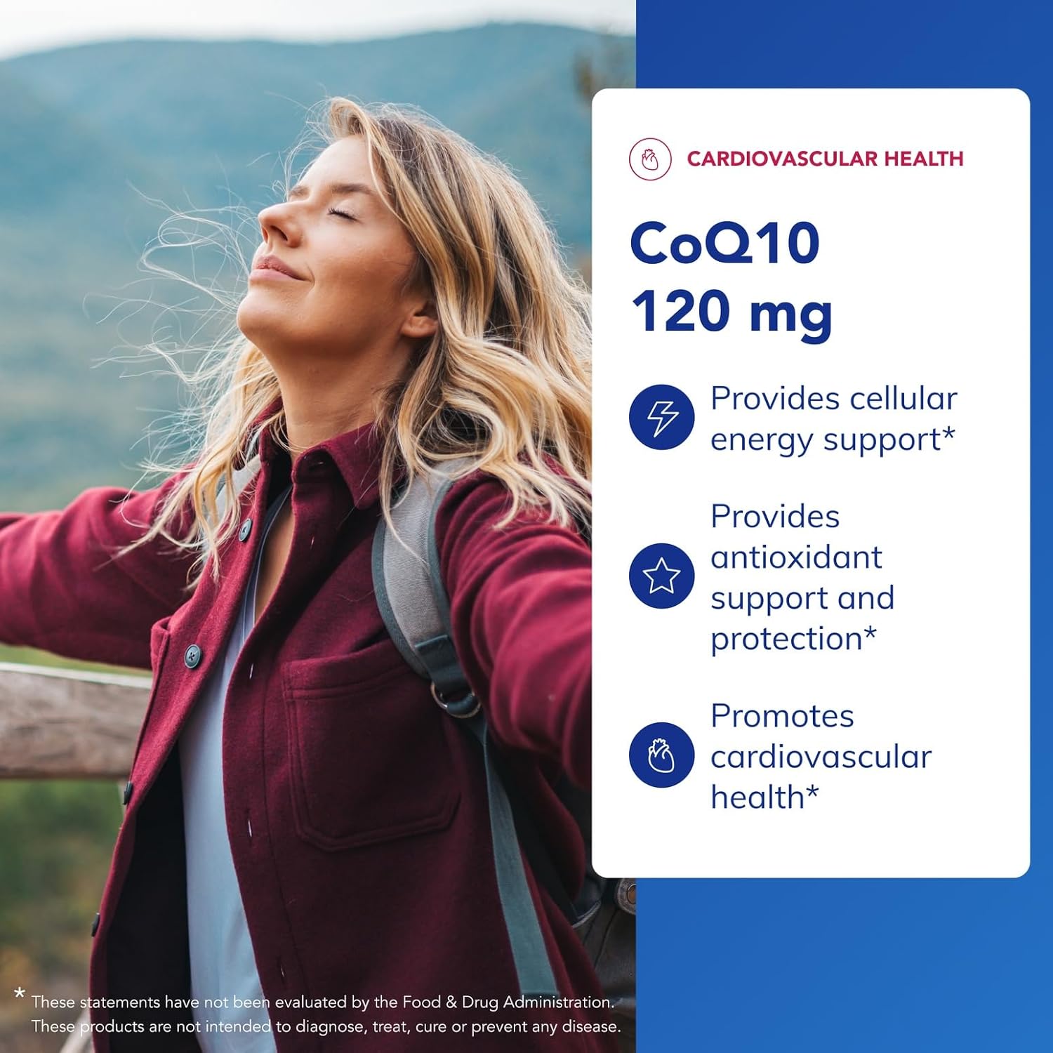 Pure Encapsulations CoQ10 120 mg - Coenzyme Q10 Supplement for Heart Health, Energy, Antioxidants, Brain & Memory Health - Cellular Health, Cognition & Cardiovascular Support* - 60 Capsules - Image 3