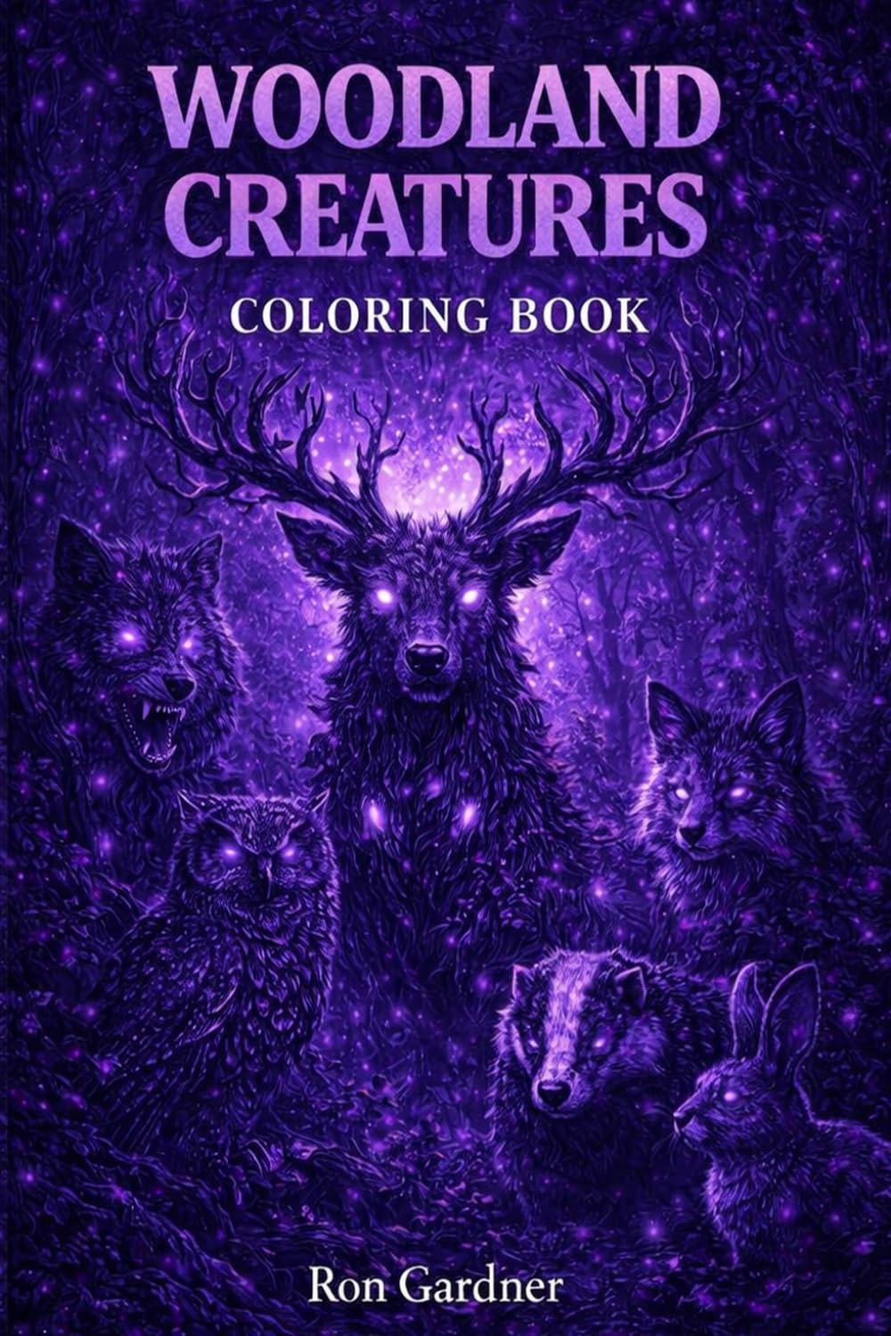 Woodland Creatures Coloring Book (Advanced Coloring Books)