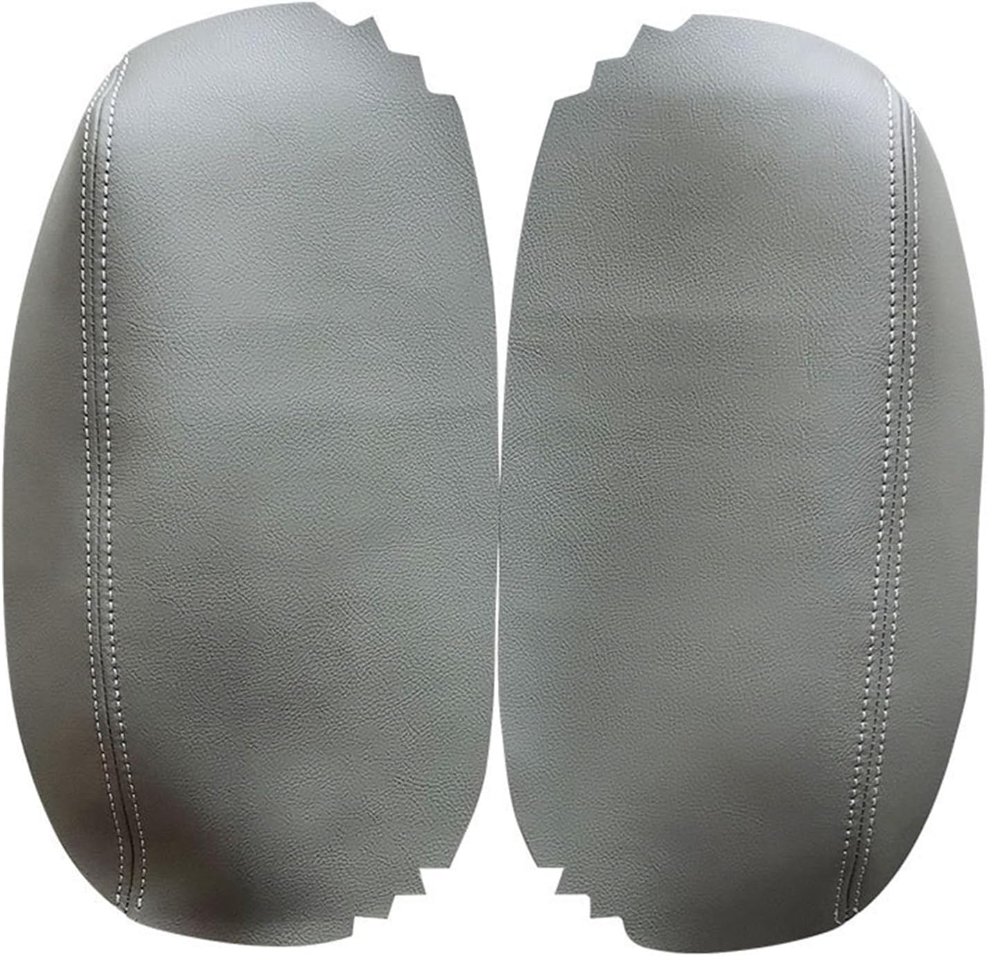 O SHI CAR Center Console Armrest Cover for Honda Acura RL 2005 2006 2007 2008 2009 2010,Leather Middle Console Lid Cover Pad Protector Elbow Arm Rest Covering Car,with Removal Tool Gray