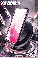 Vista 6 de SUPCASE Funda para Samsung Galaxy S22 Ultra con soporte, [Unicorn Beetle Pro] [2 marcos frontales]