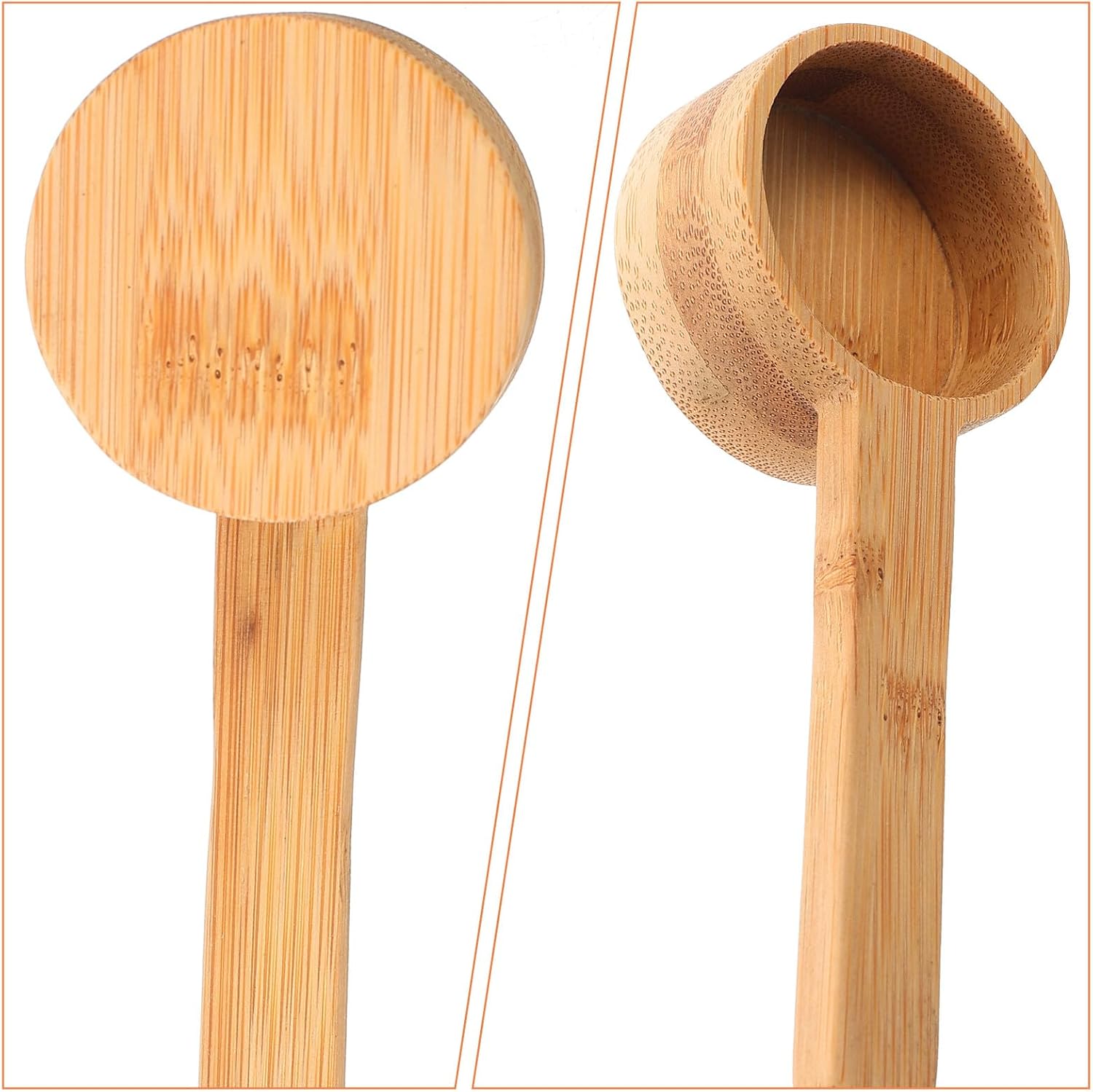 Wooden Coffee Scoop Small Measuring Spoon Multi-function Kitchen Scoop Retro Household Coffee Bean Spoon for Precise and Tea Measurement