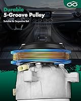 Vista 5 de SCITOO Compresor de CA para Buick Skylark para Chevrolet Beretta Cavalier Córcega para Oldsmobile Achieva para Pontiac Grand Am Sunfire 2.2L 2.3L CO