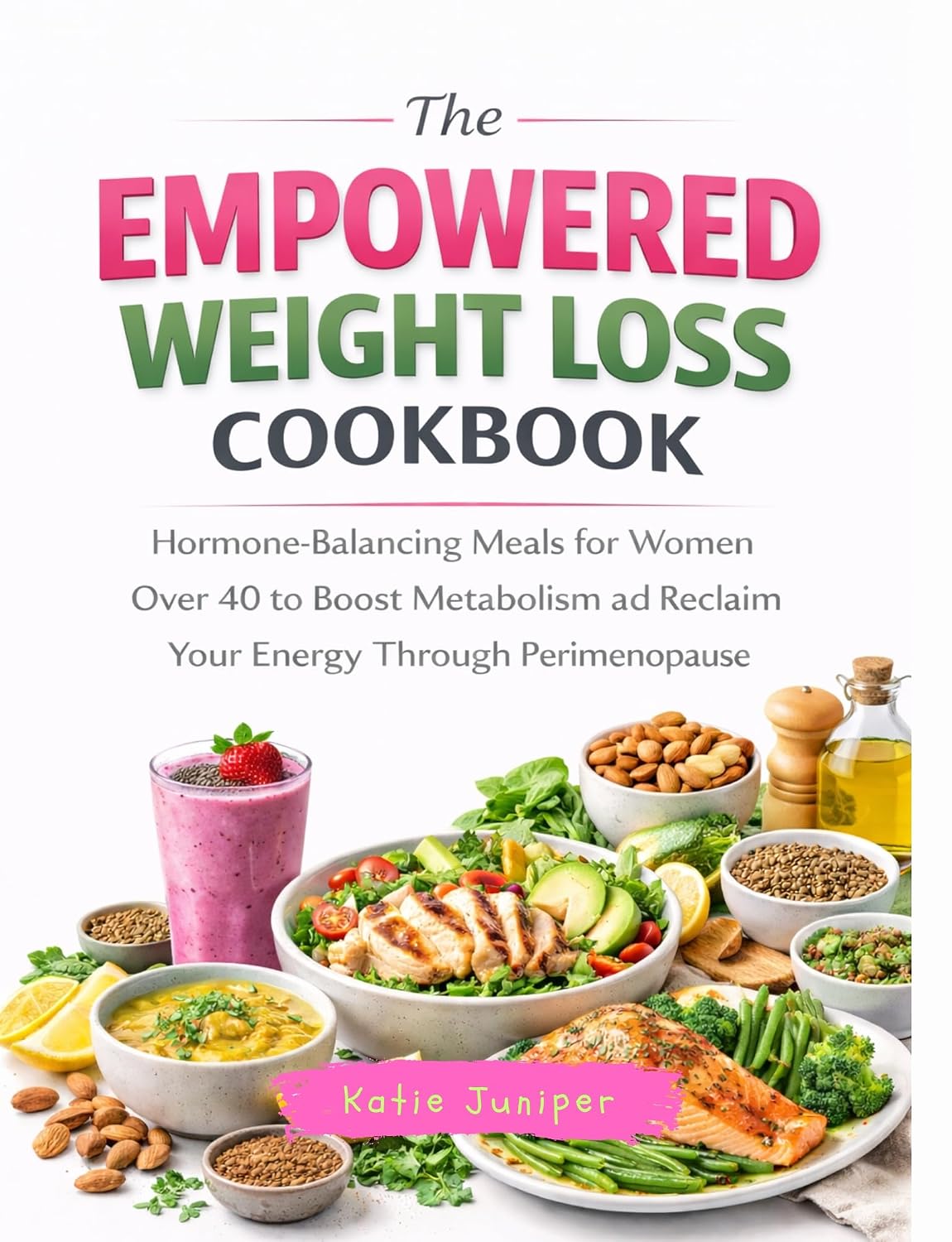 The Empowered Weight Loss Cookbook: Hormone-Balancing Meals for Women Over 40 to Boost Metabolism and Reclaim Your Energy Through Perimenopause.