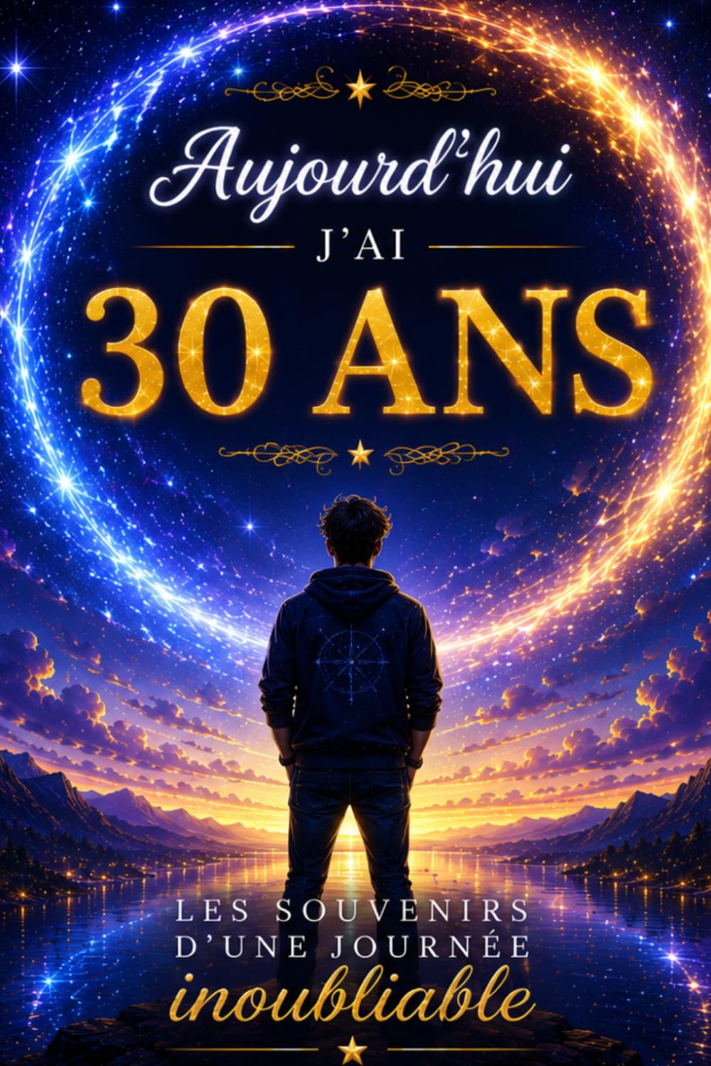 Livre d’Or 30 ans homme : Souvenirs d’un anniversaire inoubliable – Messages, photos et souvenirs à partager: Un livre souvenir élégant et cosmique ... d’émotions, de rires et de moments précieux