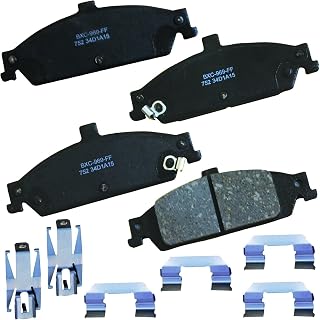 Premium SBC752 Ceramic Front Brake Pads for Pontiac Grand Am 2005-1999