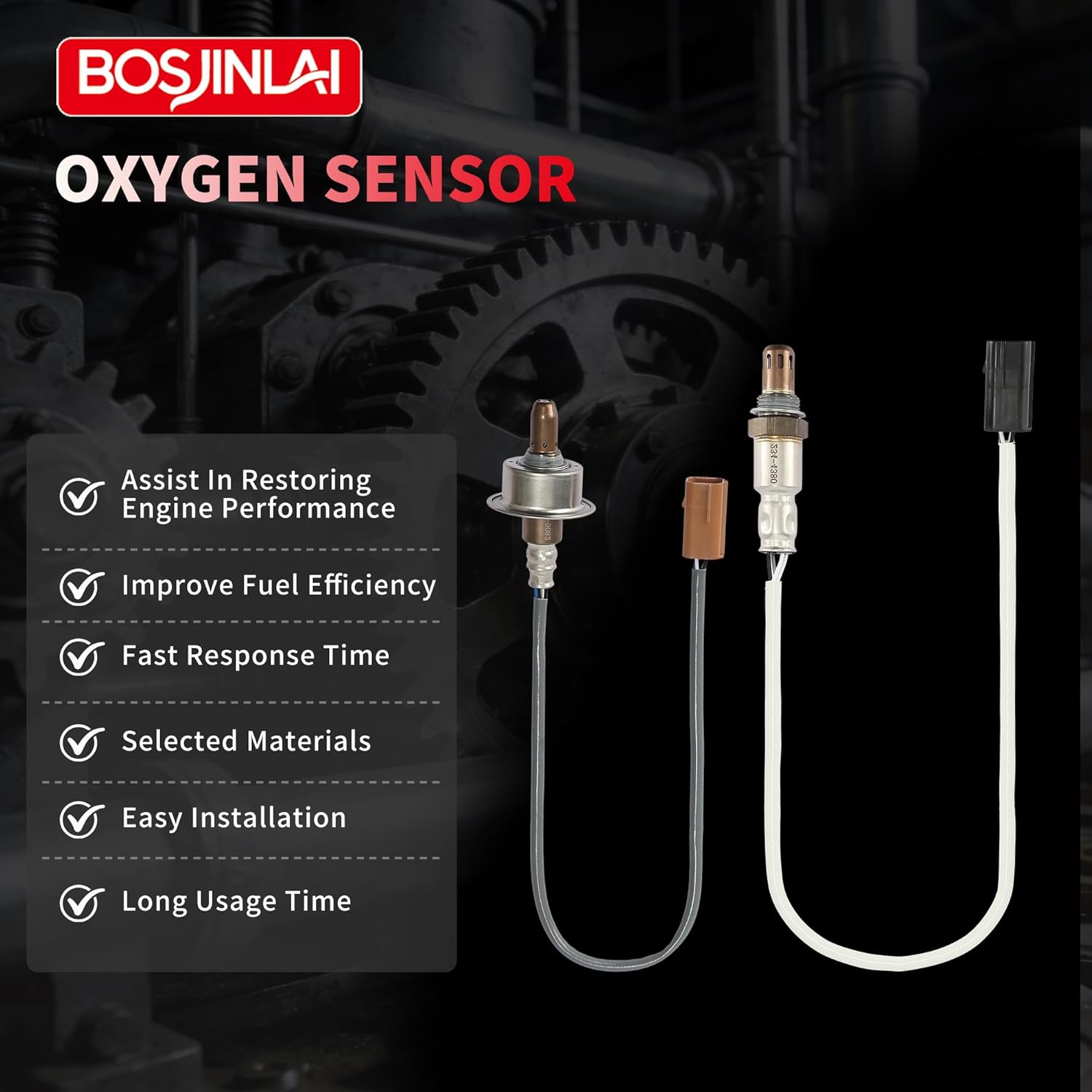 O2 Oxygen Sensor Upstream Downstream for Nissan Sentra S SL SR 2.0L 2010 2011 2012 2Pcs