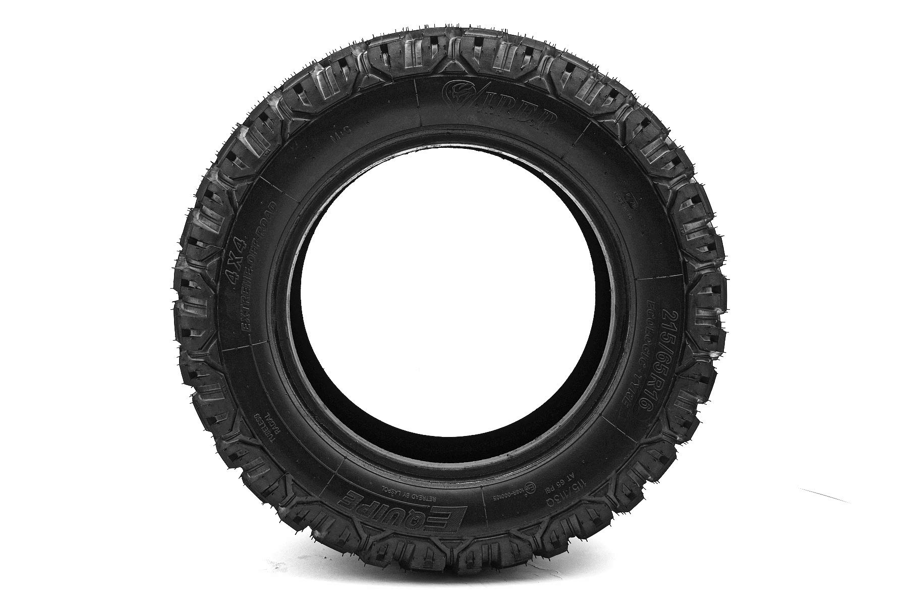 235/65 R17 ecoVIPER Pneumatico 113Q 4x4 Off Road Fuori Strada Gomme MT M+S 3PMSF