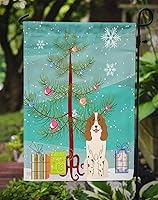 Vista 178 de Caroline's Treasures BB4243GF Bandera de jardín con texto en inglés «Merry Christmas» con texto en inglés «Merry Christmas», bandera decorativa