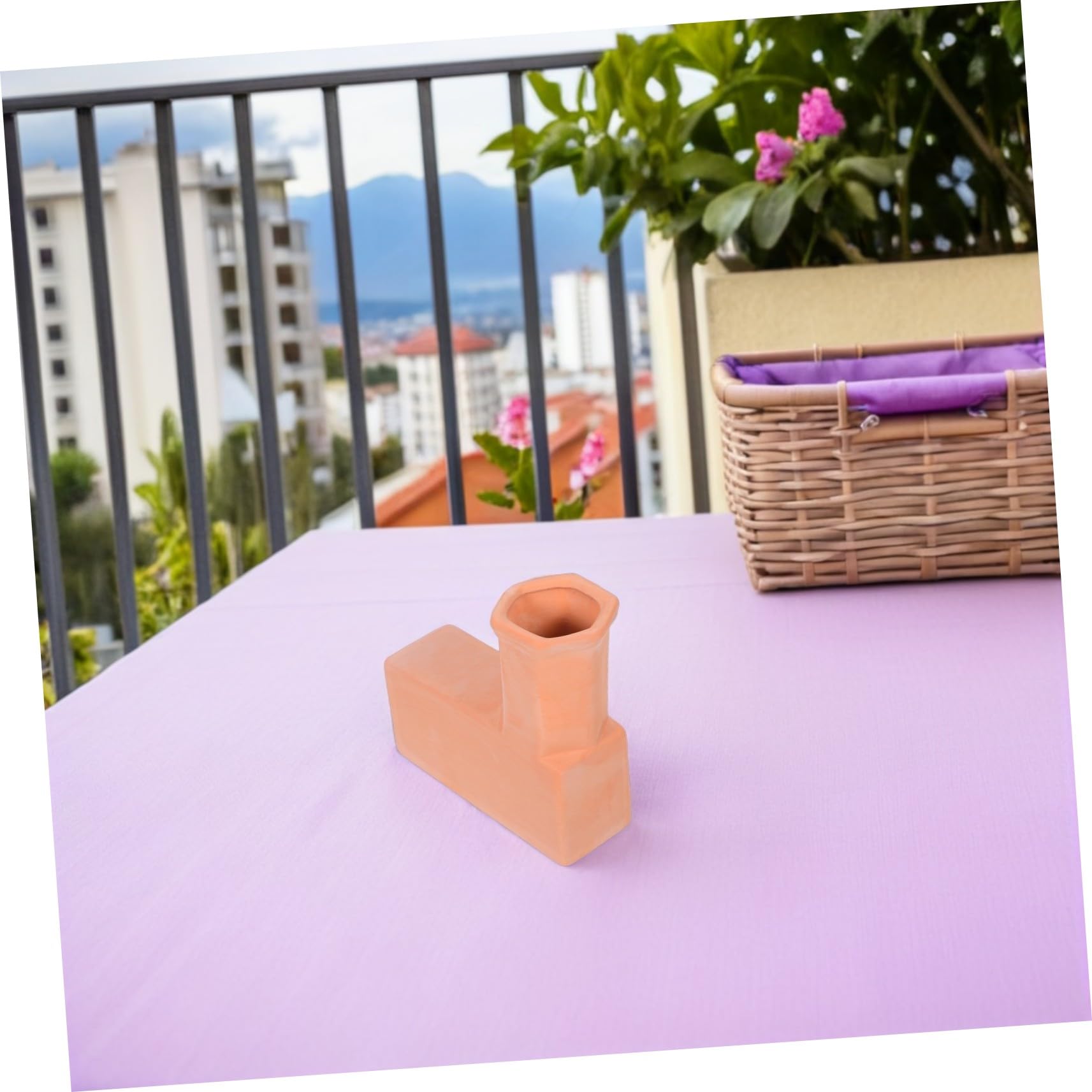 TOYANDONA Punte di Irrigazione Automatiche per Piante in Terracotta Marrone | Confezione da 1 Coppia, per Giardinaggio e Uso Esterno, Controllo Preciso Dell'acqua