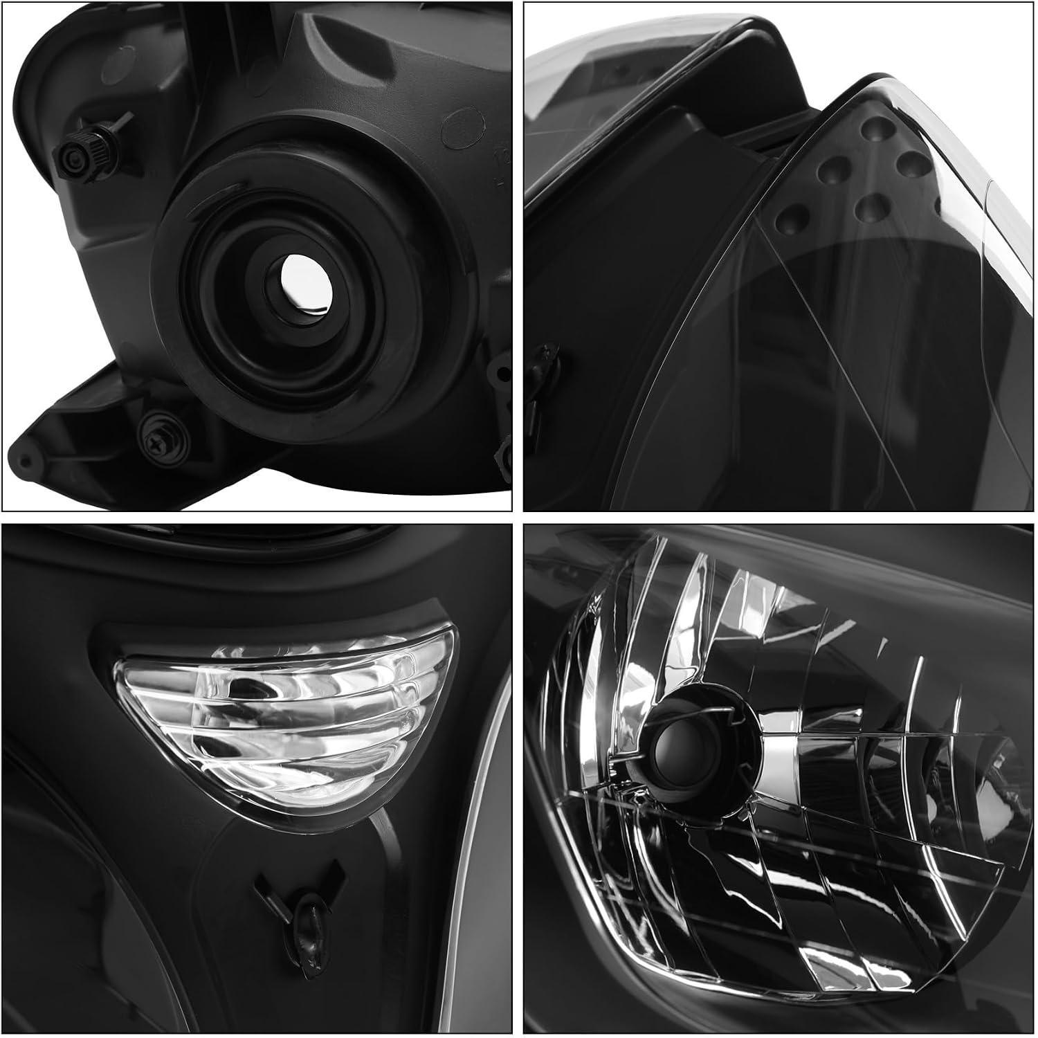 Green-L Headlight Assembly Fit for Kawasaki Ninja ZX-6R 2000-2002 ZX-9R 2000-2003 ZZR600 2005-2008 Motorcycle Headlamp Front Lighting