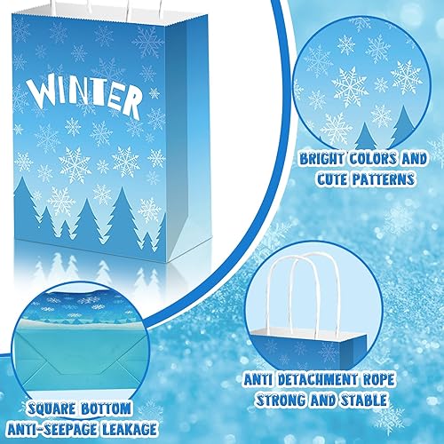 Miniatura 3 de Recuerdos de fiesta de Frozen  122 bolsas de regalo de fiesta de copo de nieve, calcomanías, collares, pajitas, pulseras, varitas de burbujas,