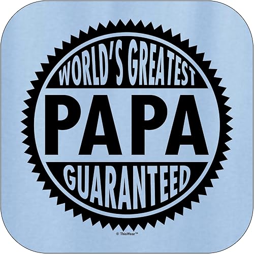 Miniatura 23 de ThisWear World's Greatest Papa Guaranteed - Sudadera de manga larga con cuello redondo Fresno