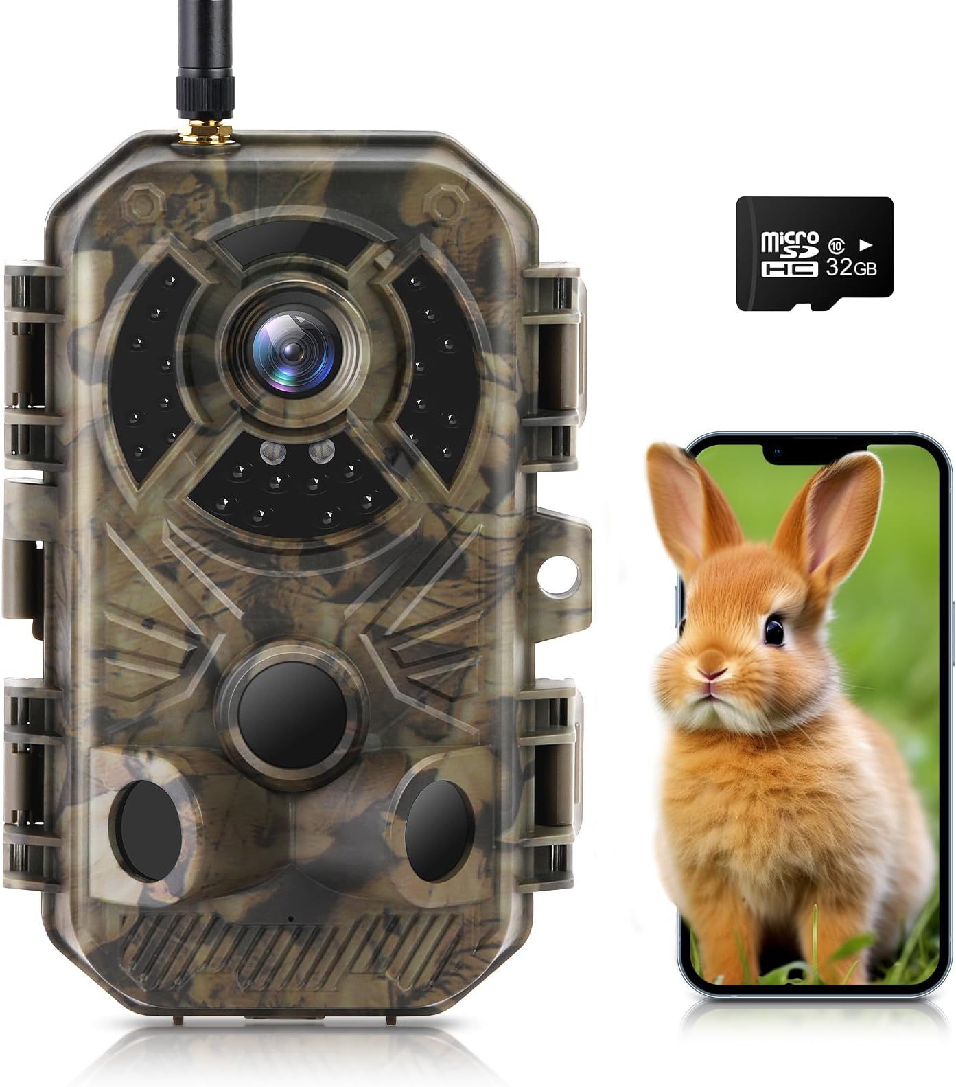 Amazon.com: WOSPORTS Trail Camera,48MP 4K 0.2S Trigger Motion Activated ...