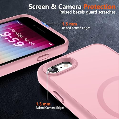 Vista 388 de MOCCA - Funda magnética resistente para iPhone 11 de 6.1 pulgadas, compatible con MagSafe, protector de pantalla de vidrio + protector de lente