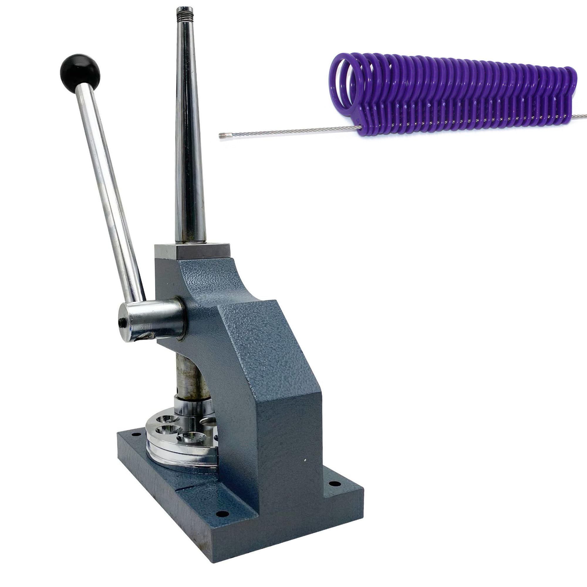 Herramienta profesional reductora y reductora de anillos, varilla única ajustable, tamaño para hacer joyas, reductor de tamaño con base pesada