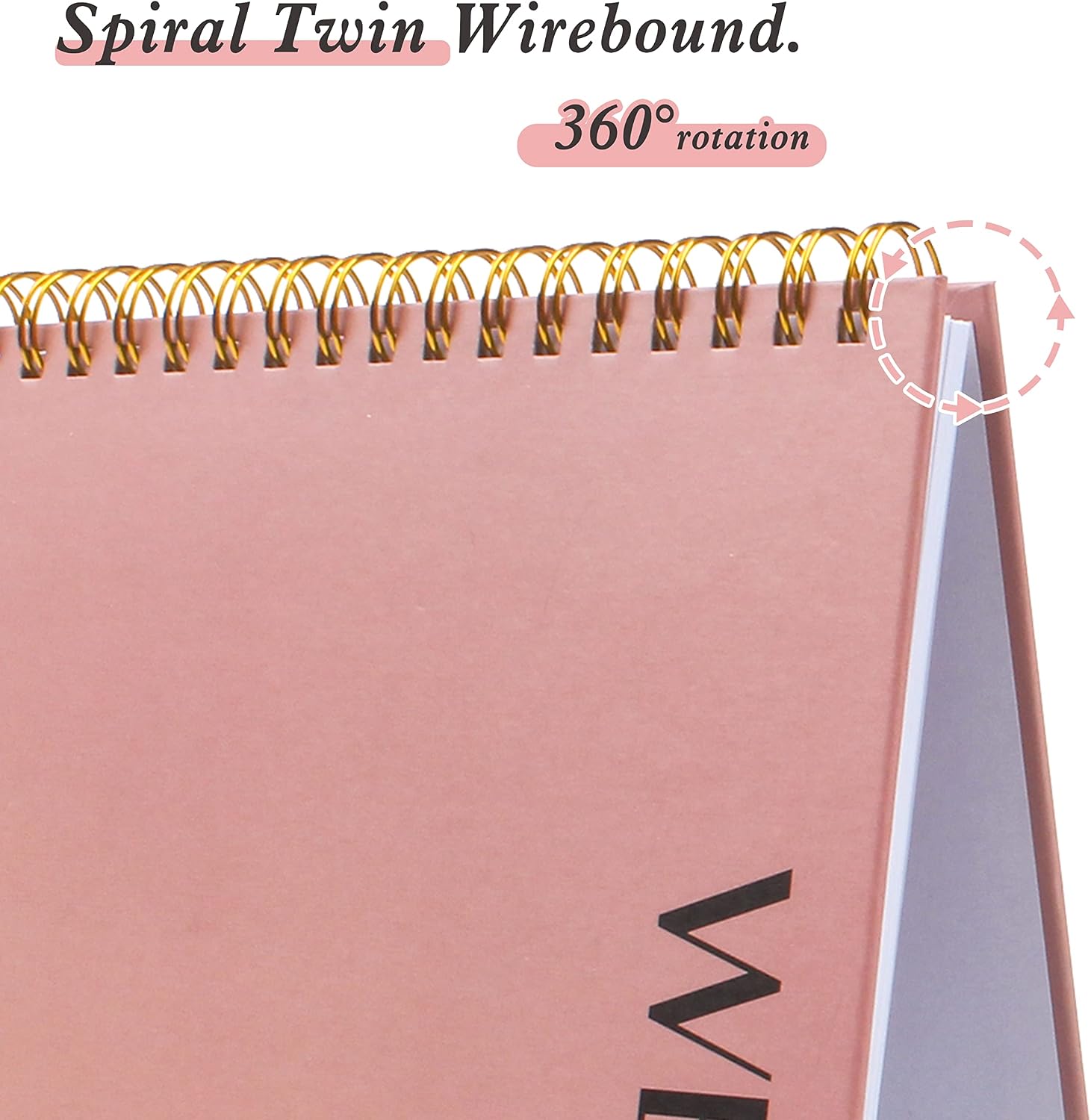 WeeklyTo Do Planner Notebook - Undated Weekly Planner and To Do List, Priorities, Habit Tracker, Note Page, Fashion Design with Spiral Binding, 6" x 8.5" Office Organization Notebooks