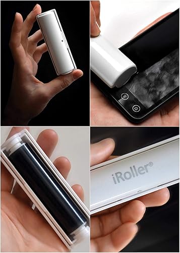 iRoller Rullo detergente antibatterico per Smartphone Tablet Bianco iRoller Rullo detergente antibatterico per Smartphone Tablet Bianco